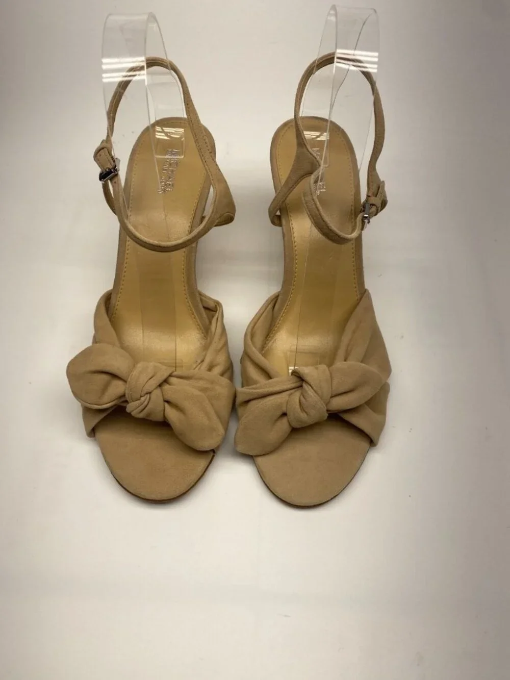 Michael Kors Womens Laney Suede Bow Wedge Sandal Sz 10